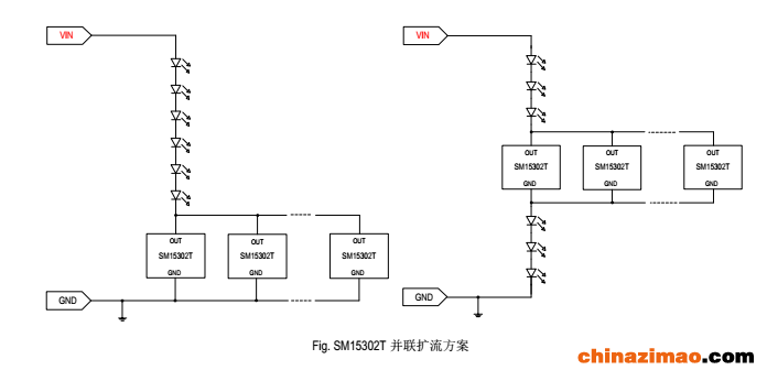 SM15302T并联方案应用图