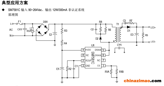 钲铭科SM7581C